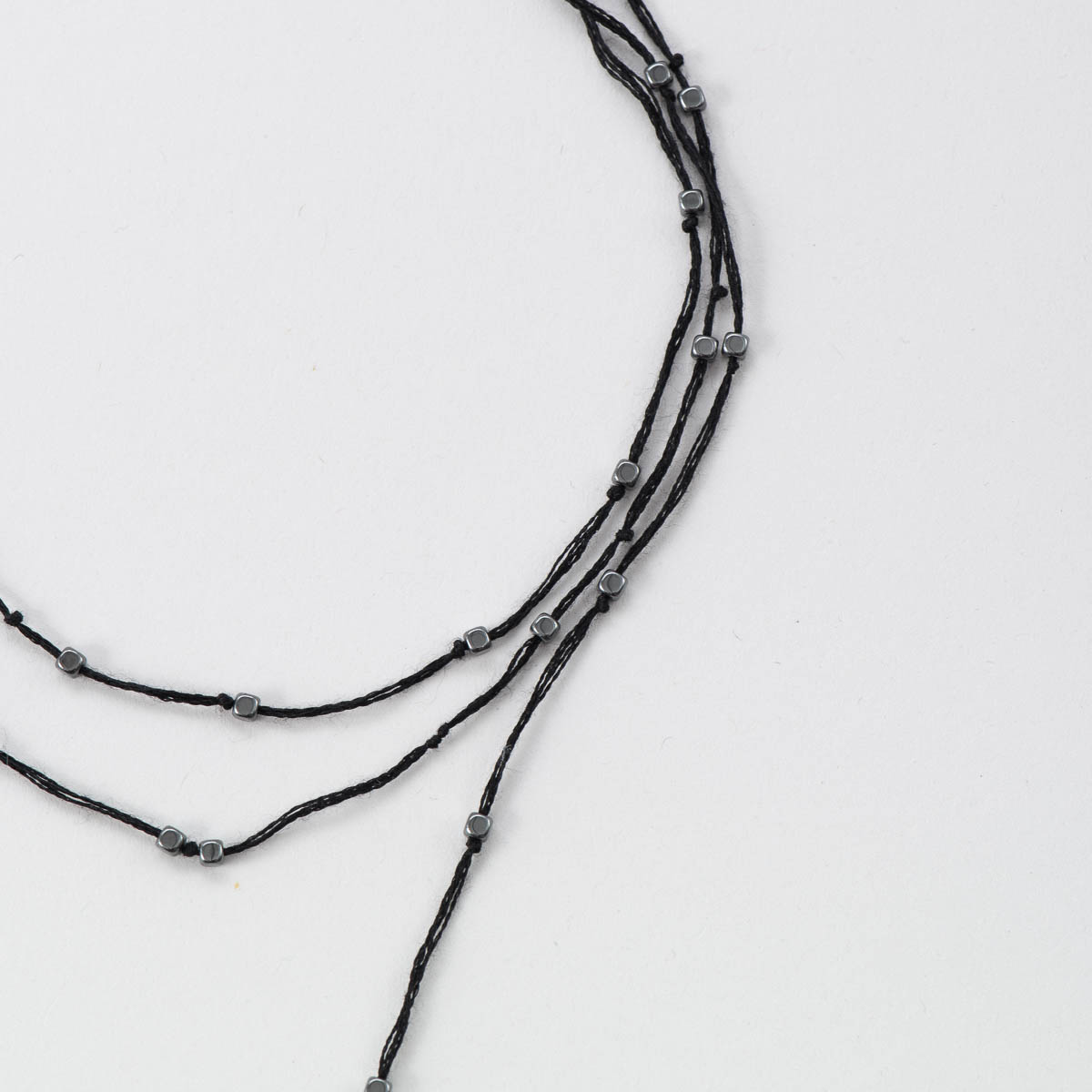space necklace detail
