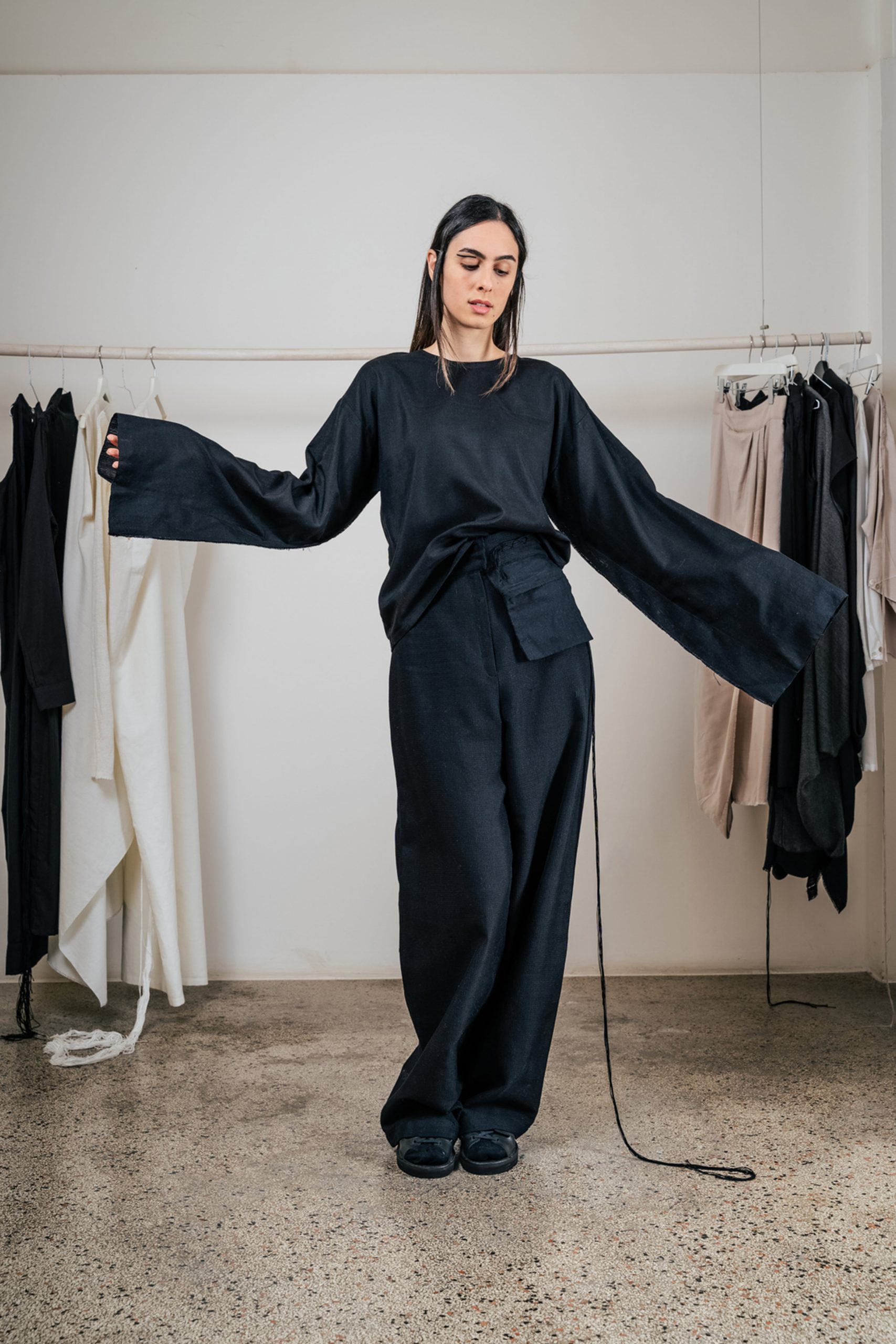Eagle Blouse _ Raven Trousers