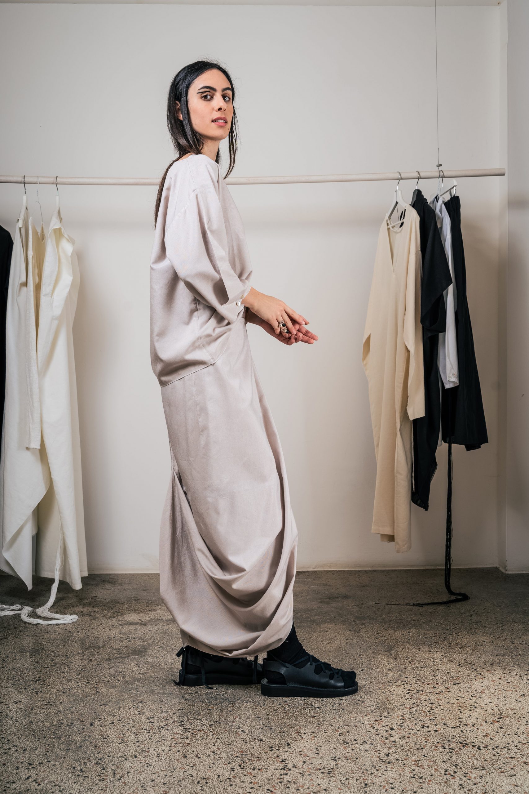 Planar Top _ Tail Skirt